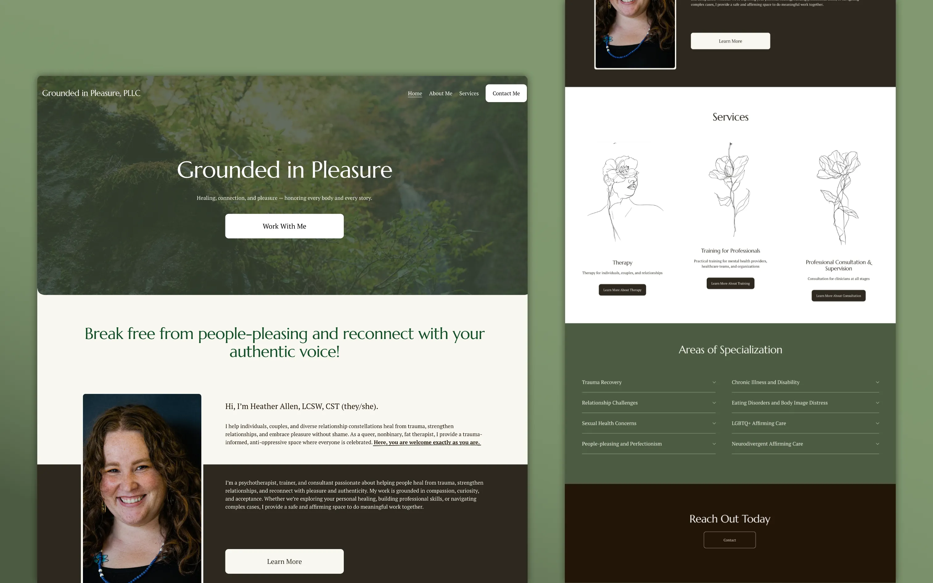 Sex Therapist Website Demo